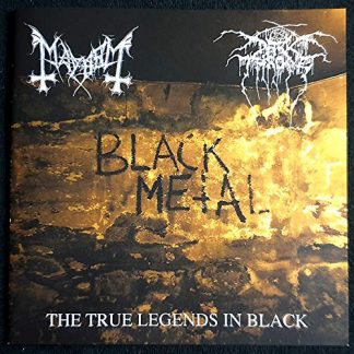 MAYHEM / DARKTHRONE - The True Legends in Black