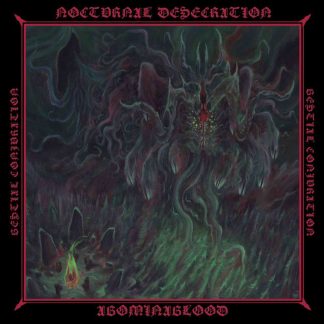 NOCTURNAL DESECRATION/ABOMINABLOOD - Bestial Conjuration