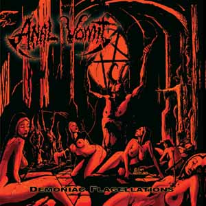 ANAL VOMIT - Demonic Flagellation (LP Red And Black)