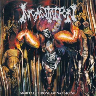 INCANTATION - Mortal Throne Of Nazarene (Red LP)