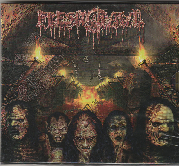 FLESHCRAWL - As Blood Rains from the Sky... We Walk the Path of Endless Fire