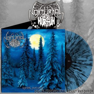 NOKTURNAL MORTUM - Lunar Poetry (Blue Splatter LP)