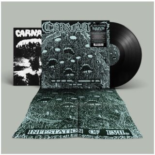 CARNAGE - The Day Man Lost... / Infestation Of Evil - The 1989 Demos (LP)