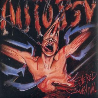AUTOPSY - Severed Survival (Red & Black LP)
